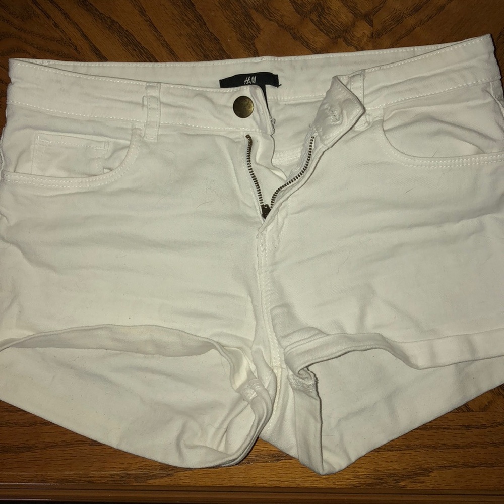White Shorts